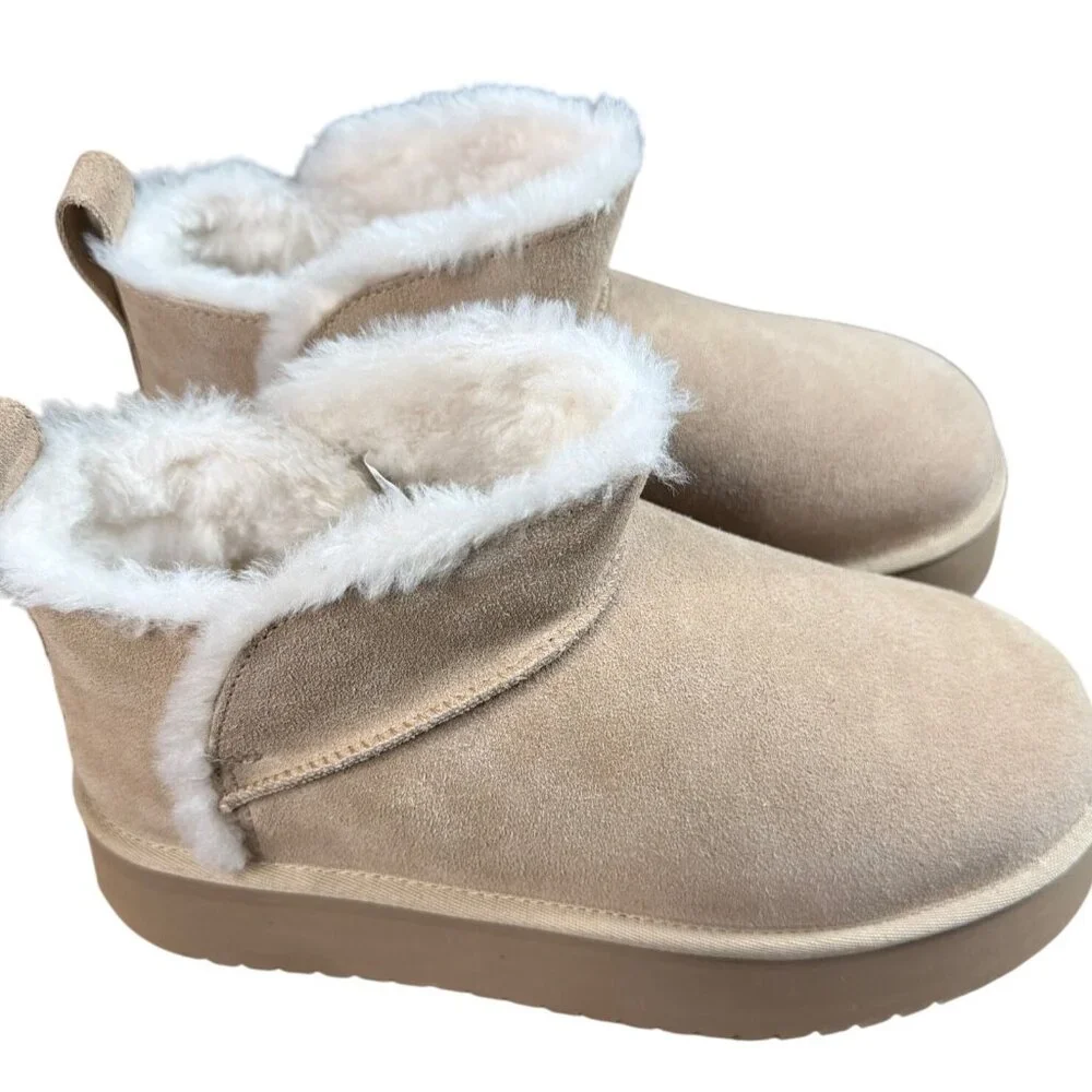 Koolaburra by UGG Ultra Mini Platform Sand Boot Women’s 10